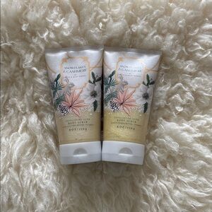 New BBW Snowflakes & Cashmere Exfoliating Body Scrubs